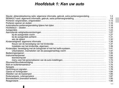 2018-2019 Renault Kadjar Owner's Manual | Dutch