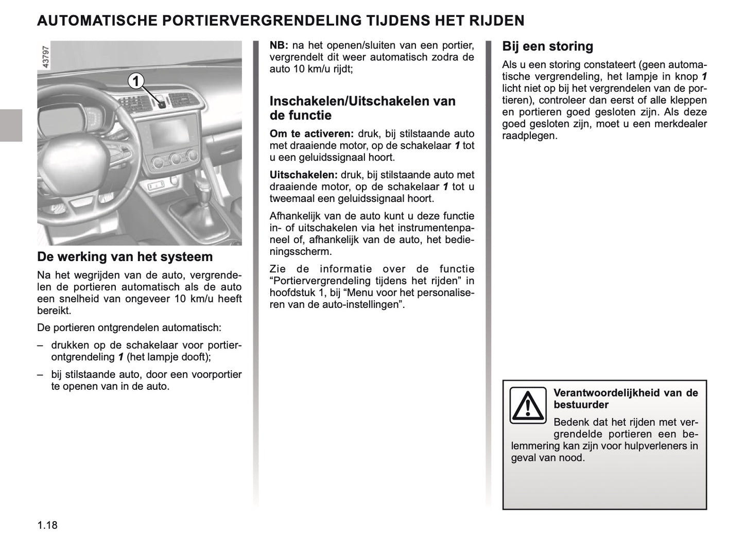 2021 Renault Kadjar Gebruikershandleiding | Nederlands