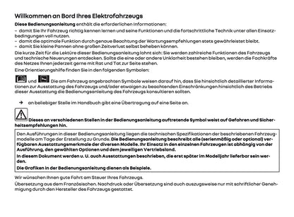 2025 Renault Kangoo E-Tech Owner's Manual | German