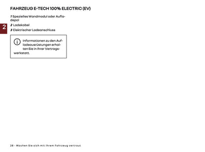 2025 Renault Kangoo E-Tech Owner's Manual | German