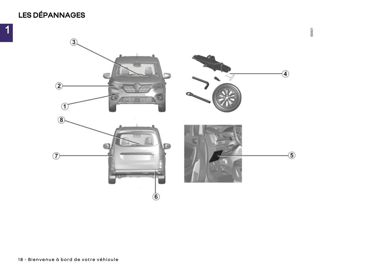 2024-2025 Renault Kangoo Manuel du propriétaire | Français