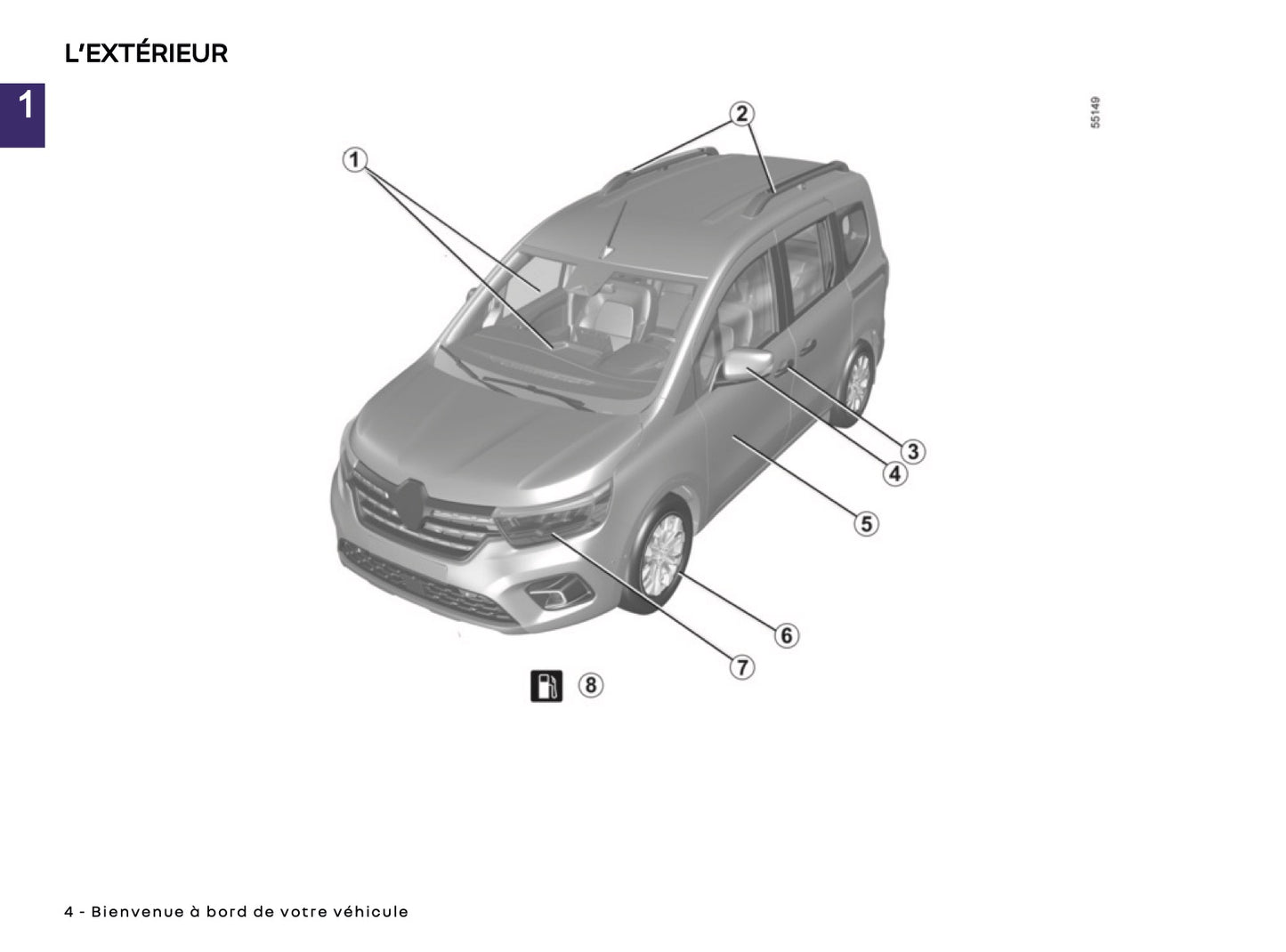 2024-2025 Renault Kangoo Manuel du propriétaire | Français