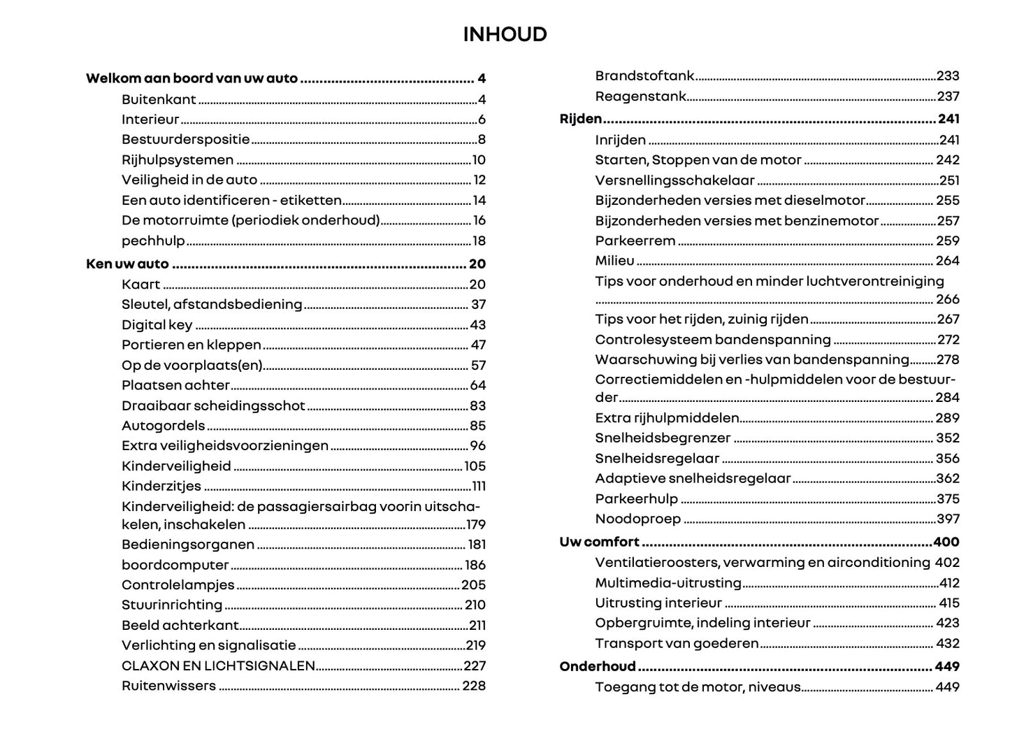 2024-2025 Renault Kangoo Gebruikershandleiding | Nederlands