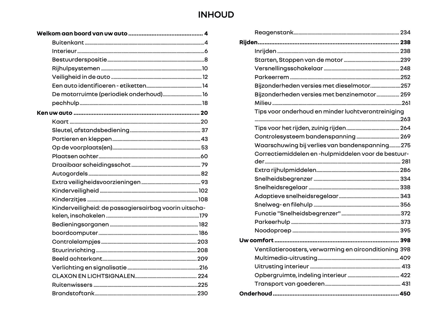 2026 Renault Kangoo Owner's Manual | Dutch