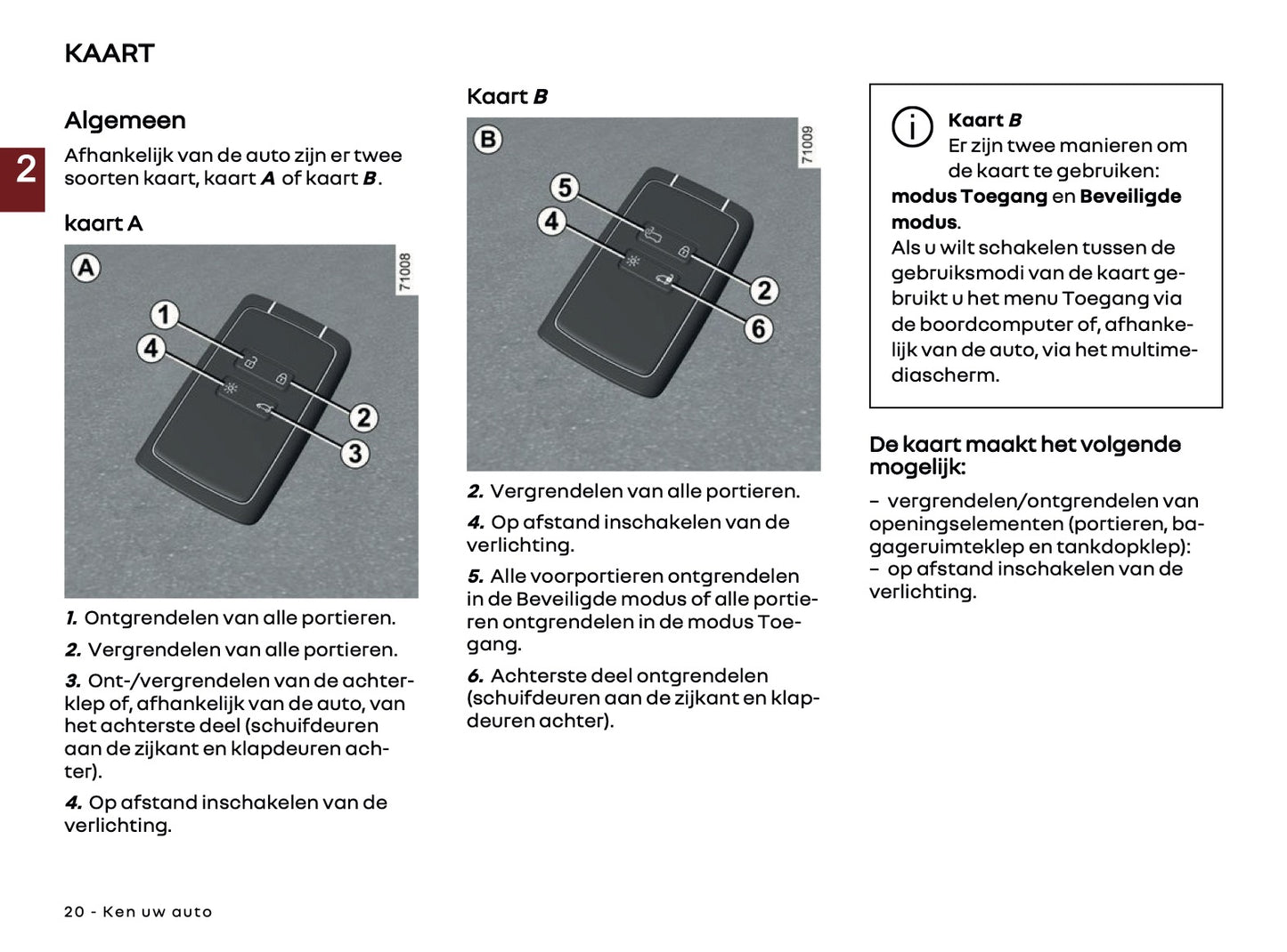 2026 Renault Kangoo Owner's Manual | Dutch