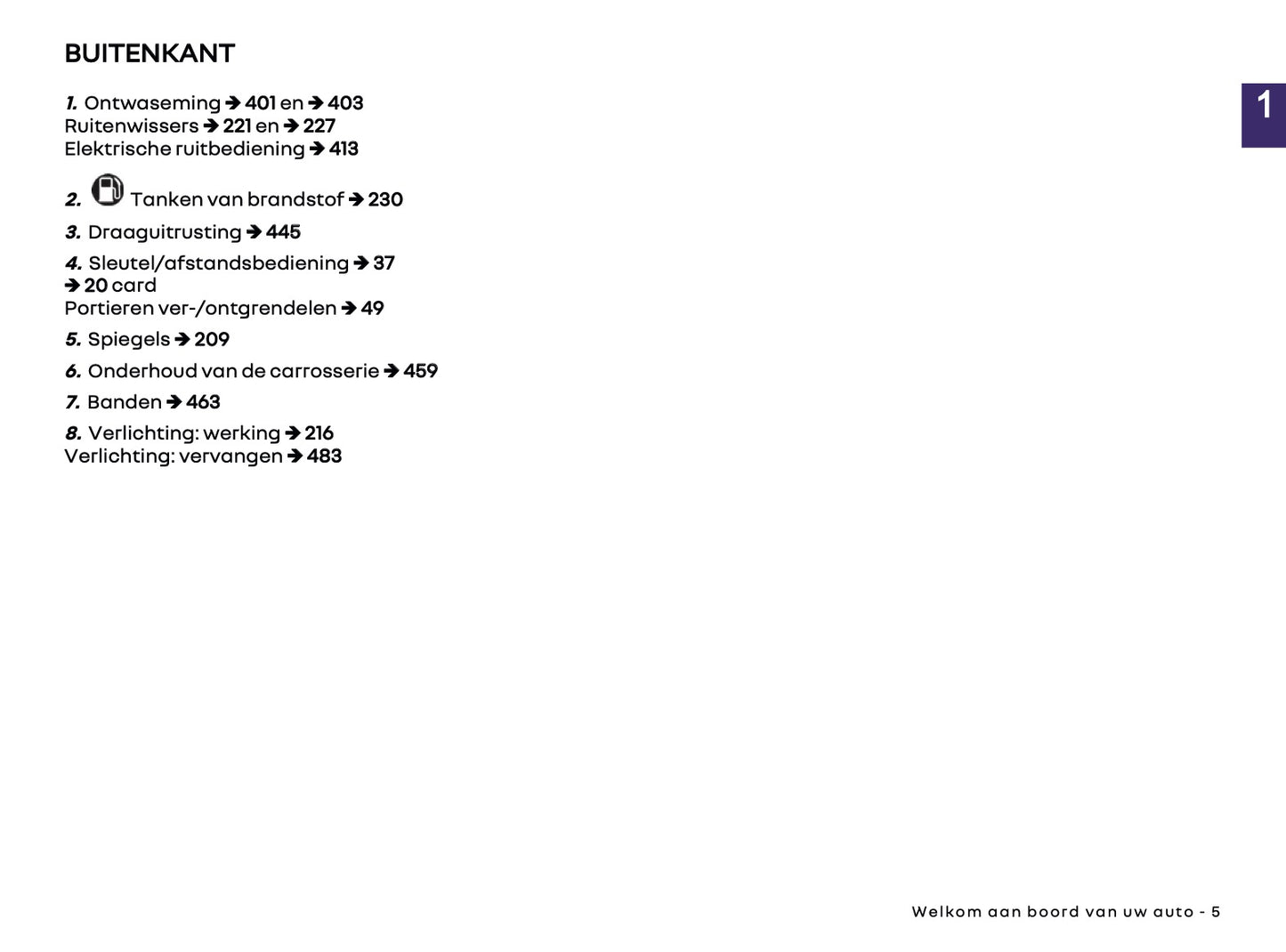 2026 Renault Kangoo Owner's Manual | Dutch