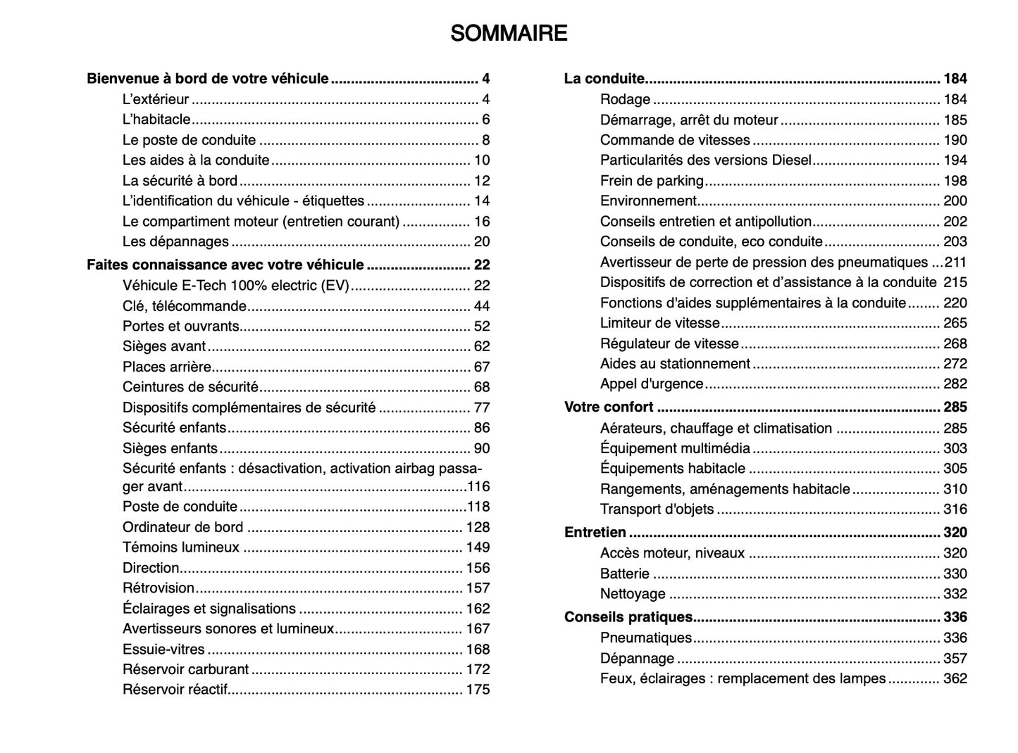 2024-2025 Renault Master Manuel du propriétaire | Français