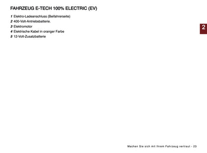 2024-2025 Renault Megane E-Tech Owner's Manual | German