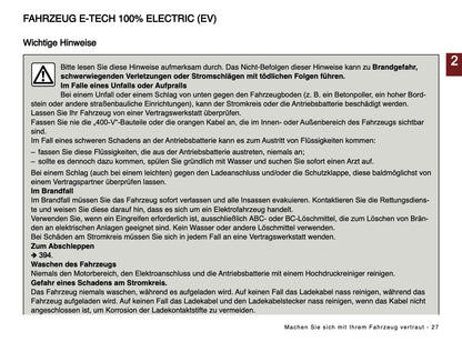 2024-2025 Renault Megane E-Tech Owner's Manual | German