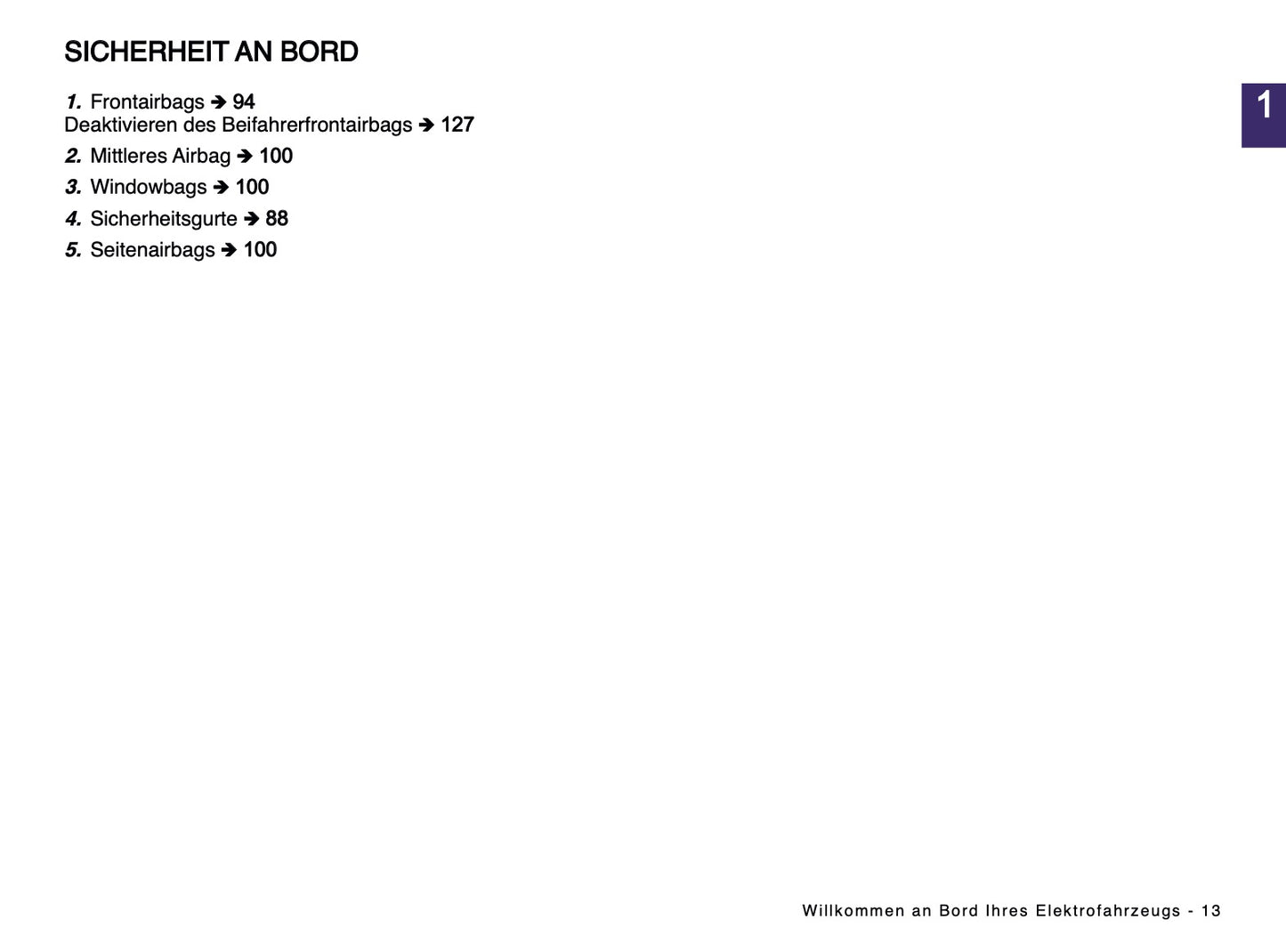 2025 Renault Megane E-Tech Owner's Manual | German