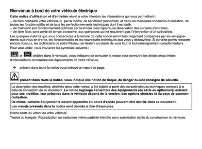 2024-2025 Renault Megane E-Tech Manuel du propriétaire | Français