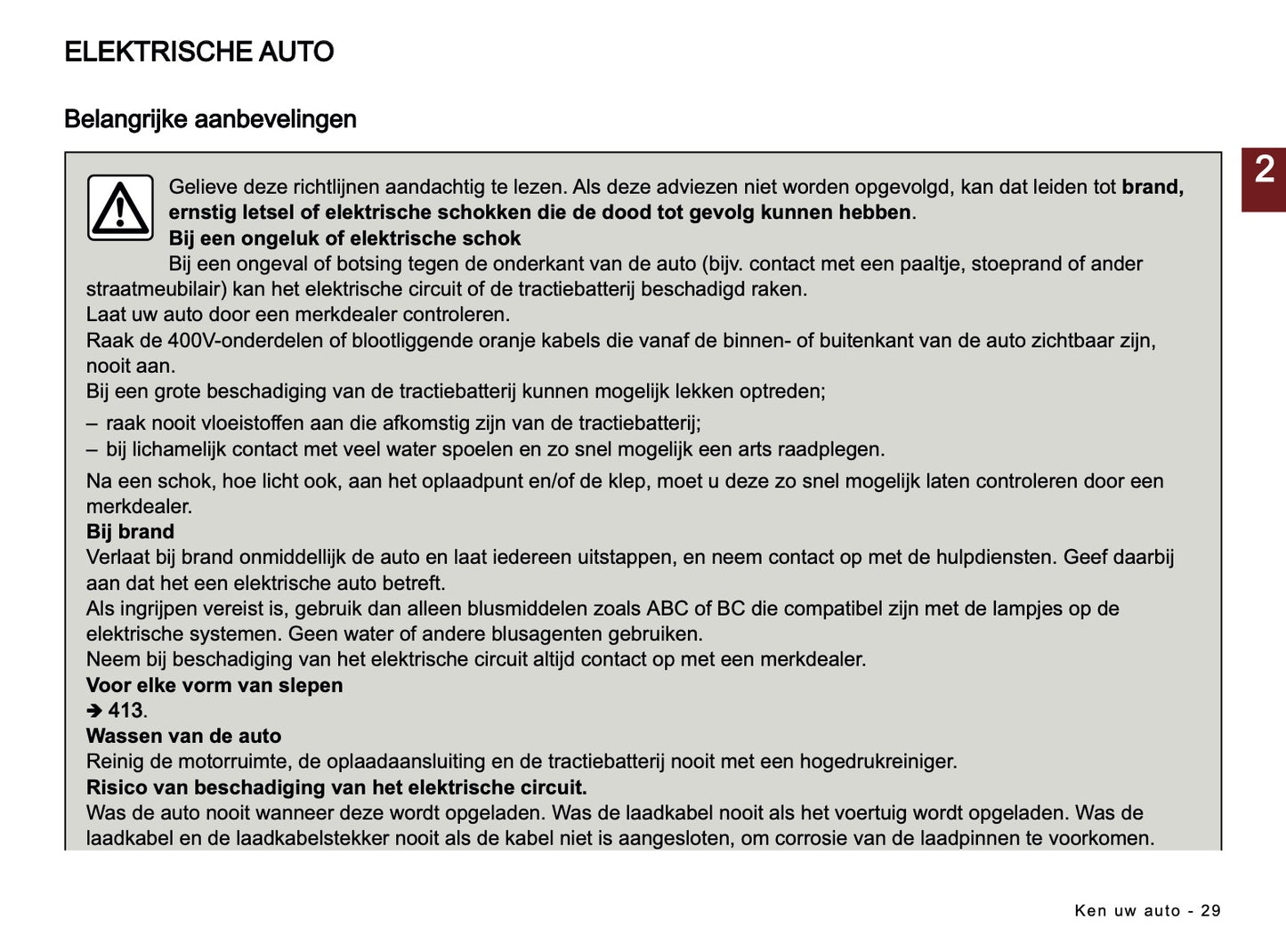 2023-2024 Renault Megane E-Tech Electric Gebruikershandleiding | Nederlands