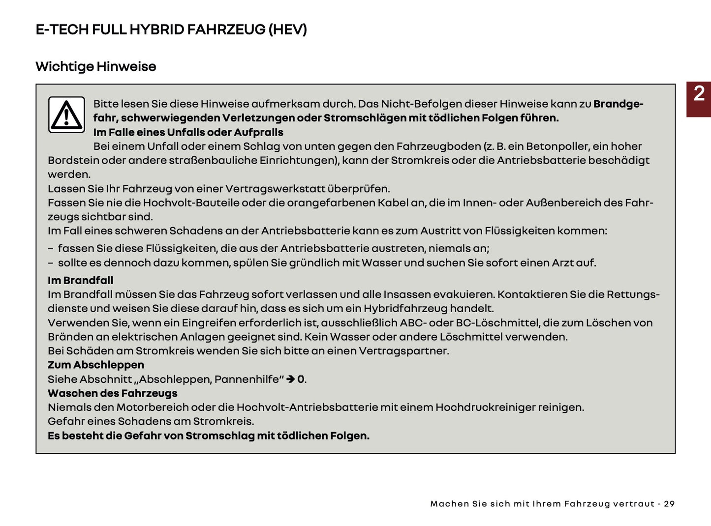 2026 Renault Rafale Owner's Manual | German