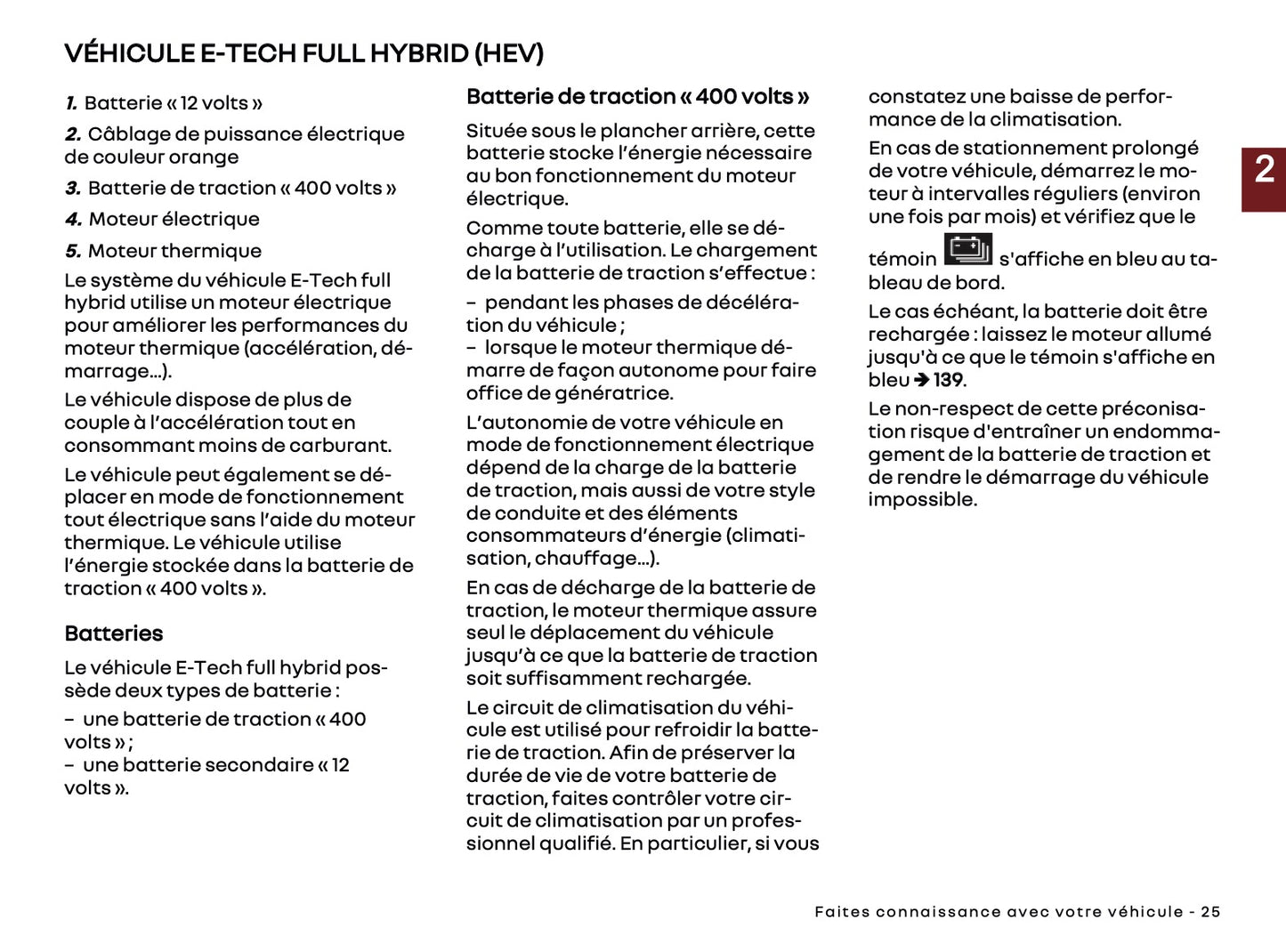 2025 Renault Rafale Manuel du propriétaire | Français