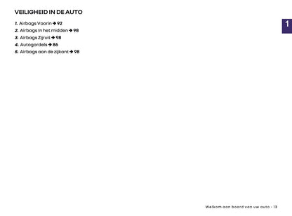 2026 Renault Rafale Owner's Manual | Dutch