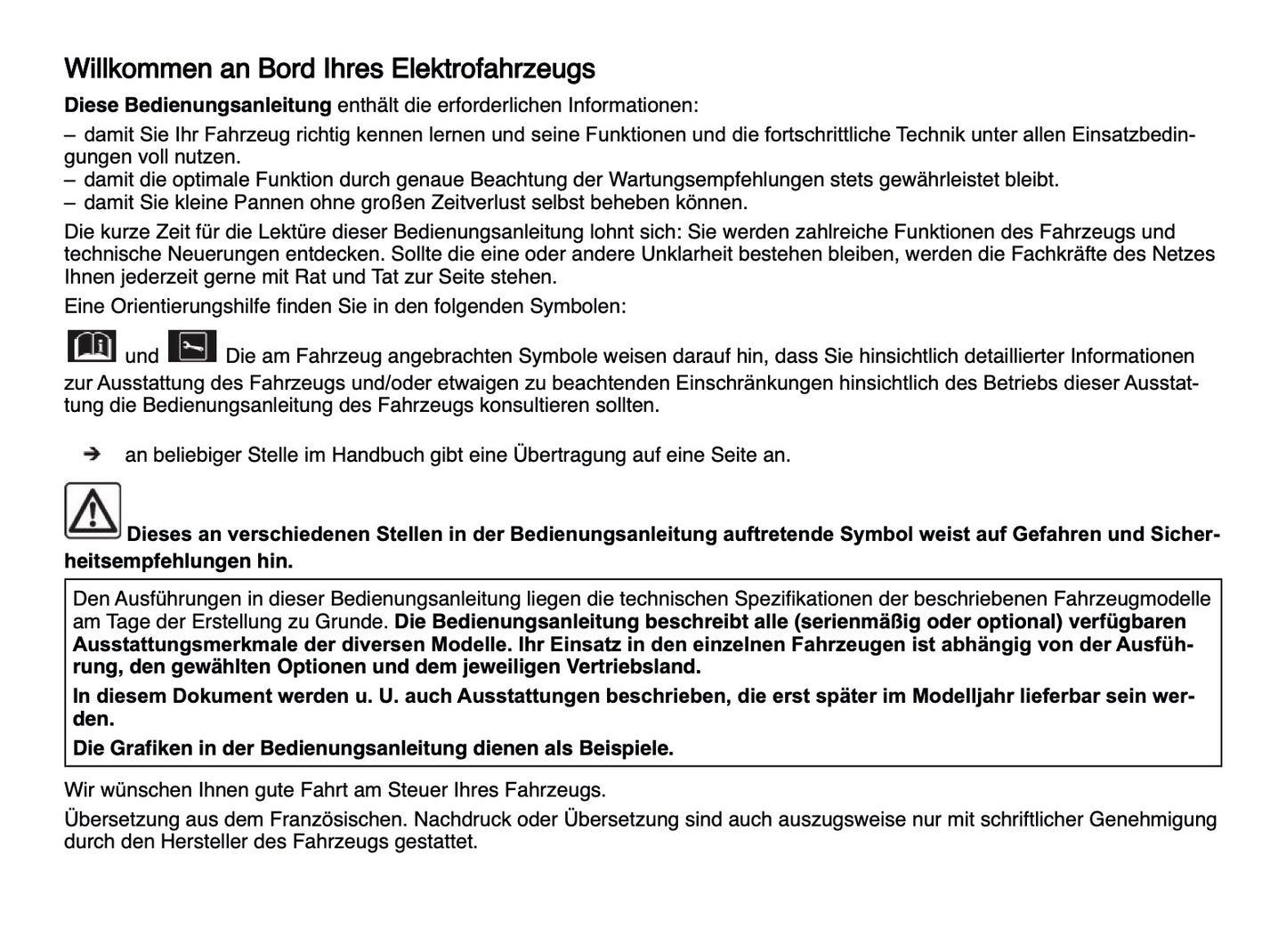 2024-2025 Renault Scenic E-Tech Owner's Manual | German
