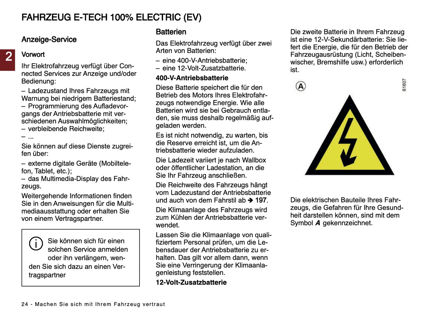 2024-2025 Renault Scenic E-Tech Owner's Manual | German