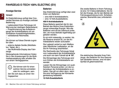 2024-2025 Renault Scenic E-Tech Owner's Manual | German