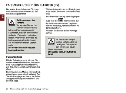 2024-2025 Renault Scenic E-Tech Owner's Manual | German
