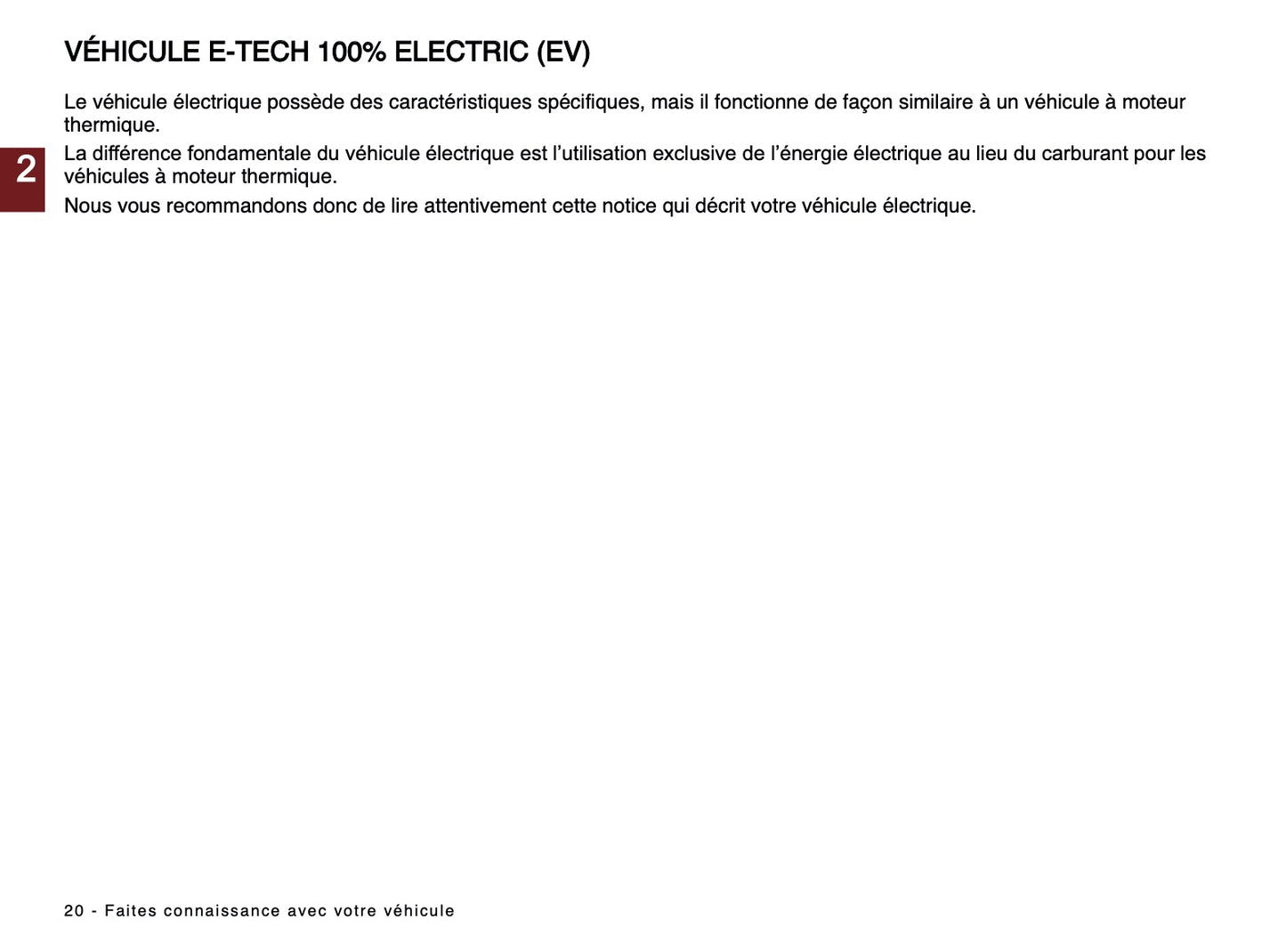 2024-2025 Renault Scenic E-Tech Manuel du propriétaire | Français
