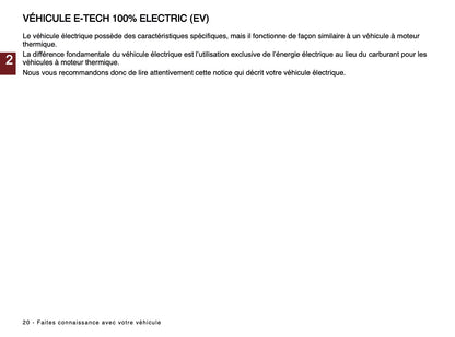 2024-2025 Renault Scenic E-Tech Manuel du propriétaire | Français