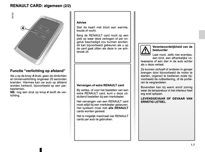 2017-2018 Renault Scenic Gebruikershandleiding | Nederlands