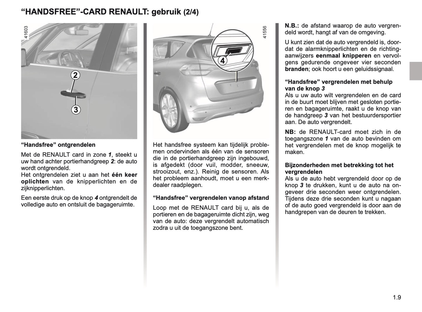 2018-2019 Renault Scenic/Grand Scenic Gebruikershandleiding | Nederlands