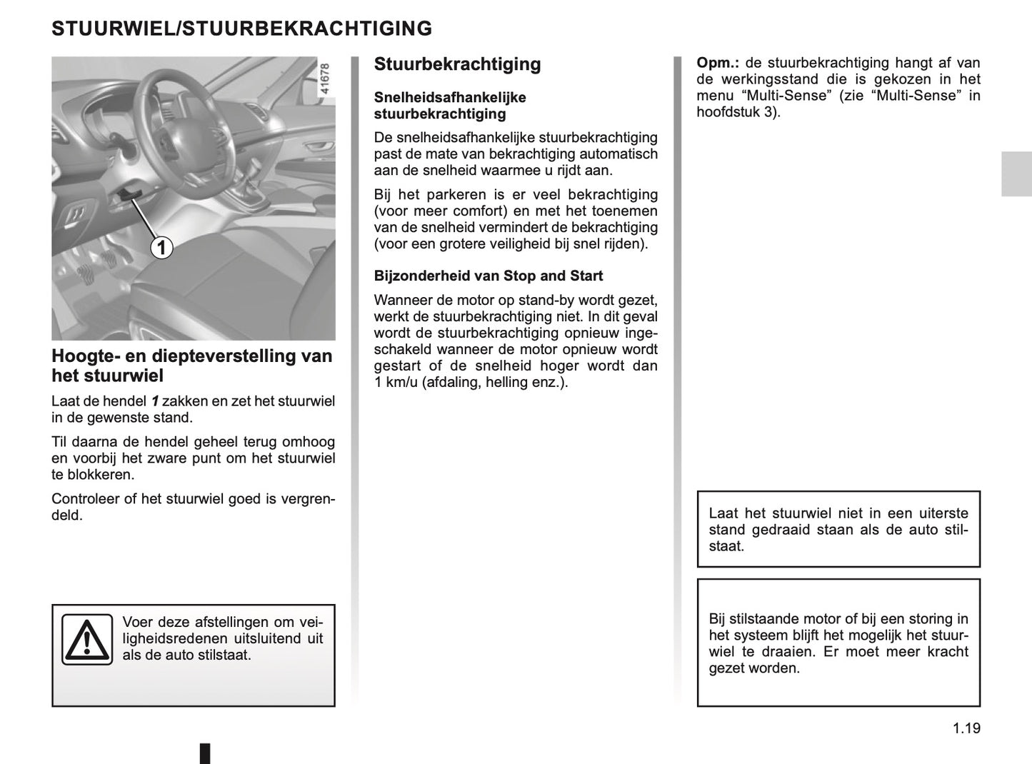 2019-2020 Renault Scenic/Grand Scenic Gebruikershandleiding | Nederlands