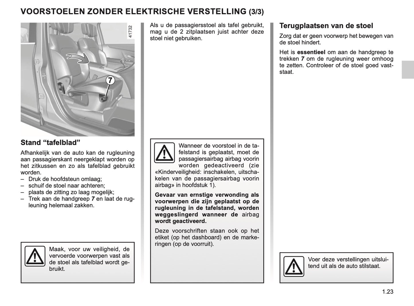 2022-2023 Renault Scenic Gebruikershandleiding | Nederlands