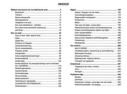 2024-2025 Renault Scenic E-Tech Gebruikershandleiding | Nederlands