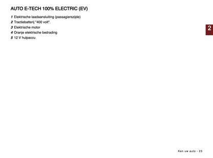 2024-2025 Renault Scenic E-Tech Gebruikershandleiding | Nederlands