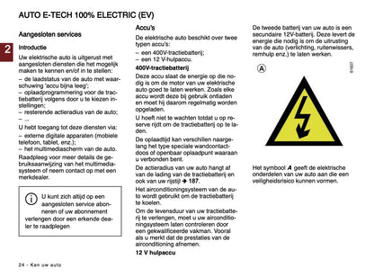 2024-2025 Renault Scenic E-Tech Gebruikershandleiding | Nederlands