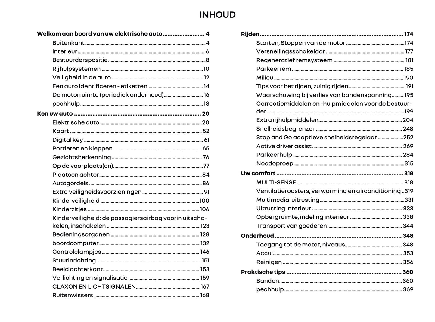 2025-2026 Renault Scenic E-Tech Electric Gebruikershandleiding | Nederlands