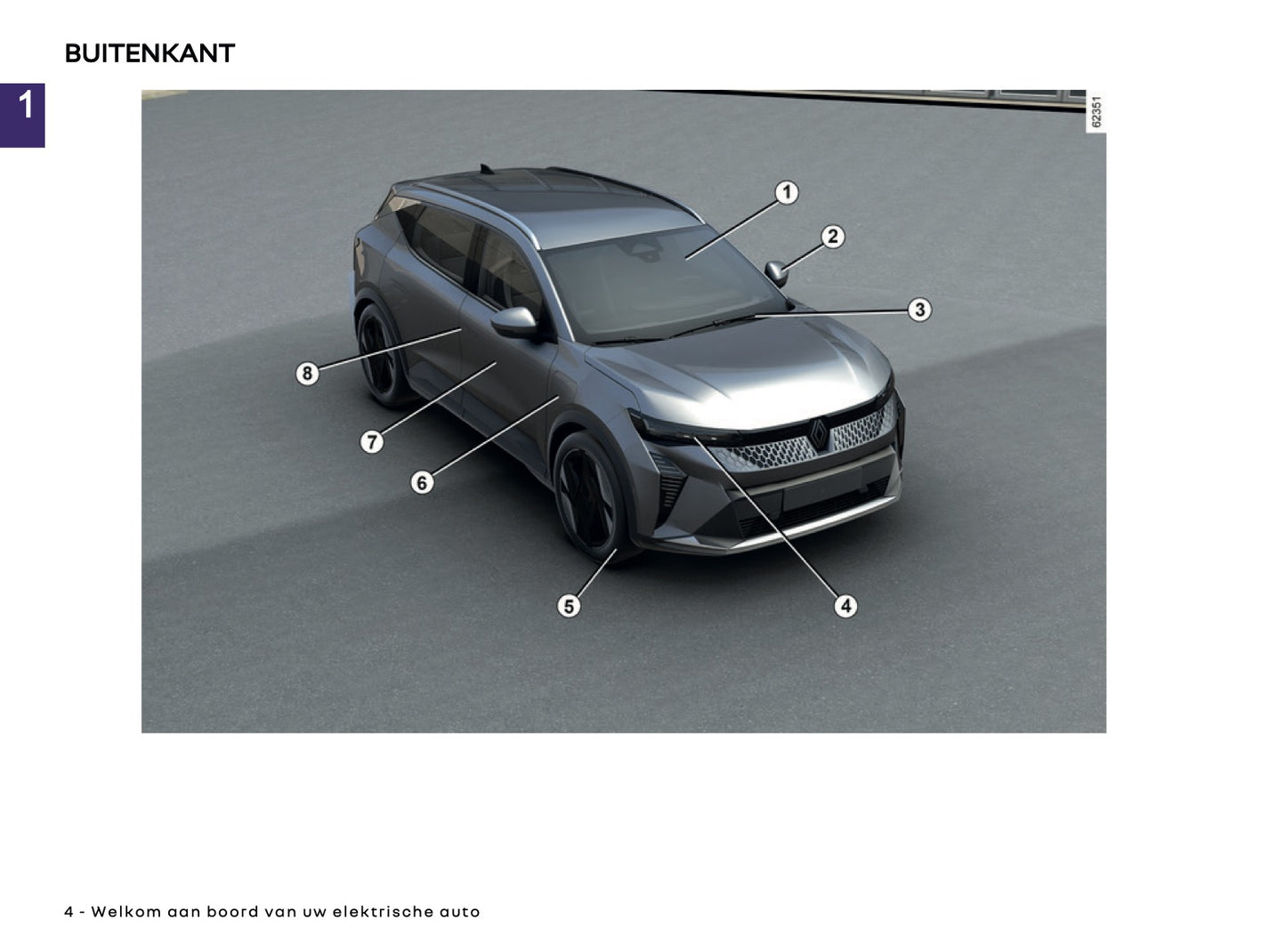 2025-2026 Renault Scenic E-Tech Electric Gebruikershandleiding | Nederlands