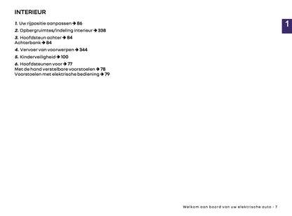 2025-2026 Renault Scenic E-Tech Electric Gebruikershandleiding | Nederlands
