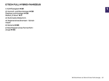 2026 Renault Symbioz Owner's Manual | German