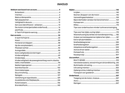 2025 Renault Symbioz Gebruikershandleiding | Nederlands