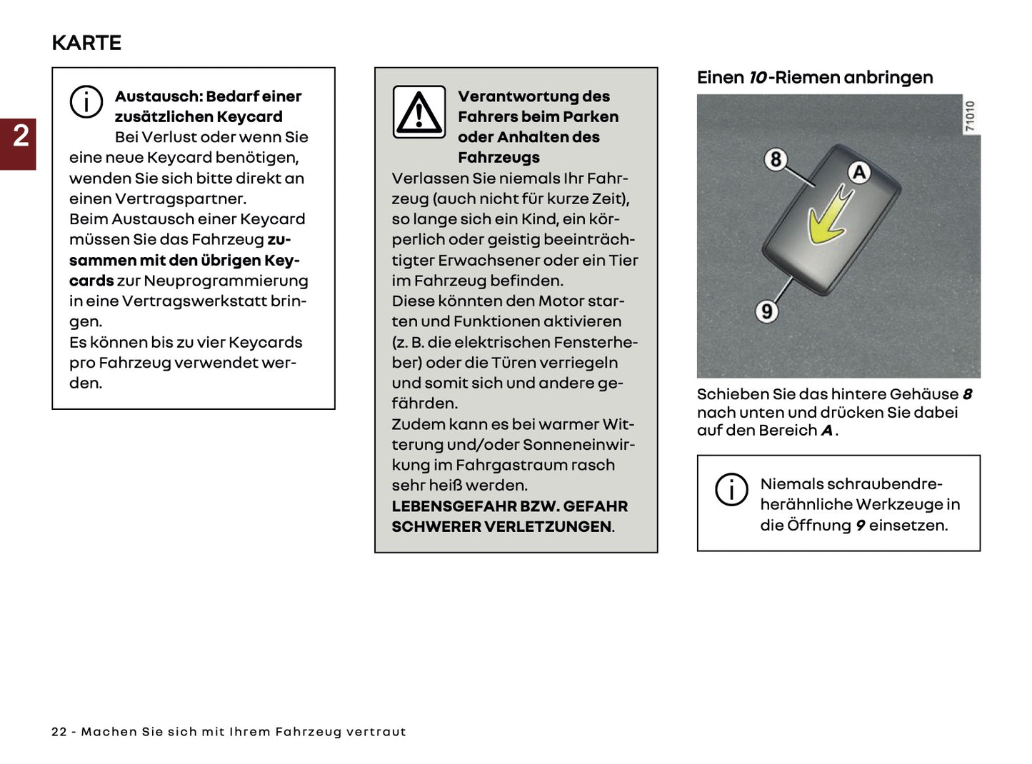 2024-2025 Renault Trafic Owner's Manual | German