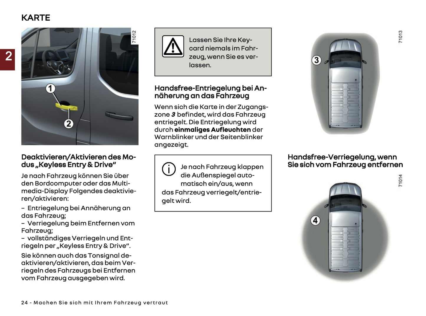 2024-2025 Renault Trafic Owner's Manual | German