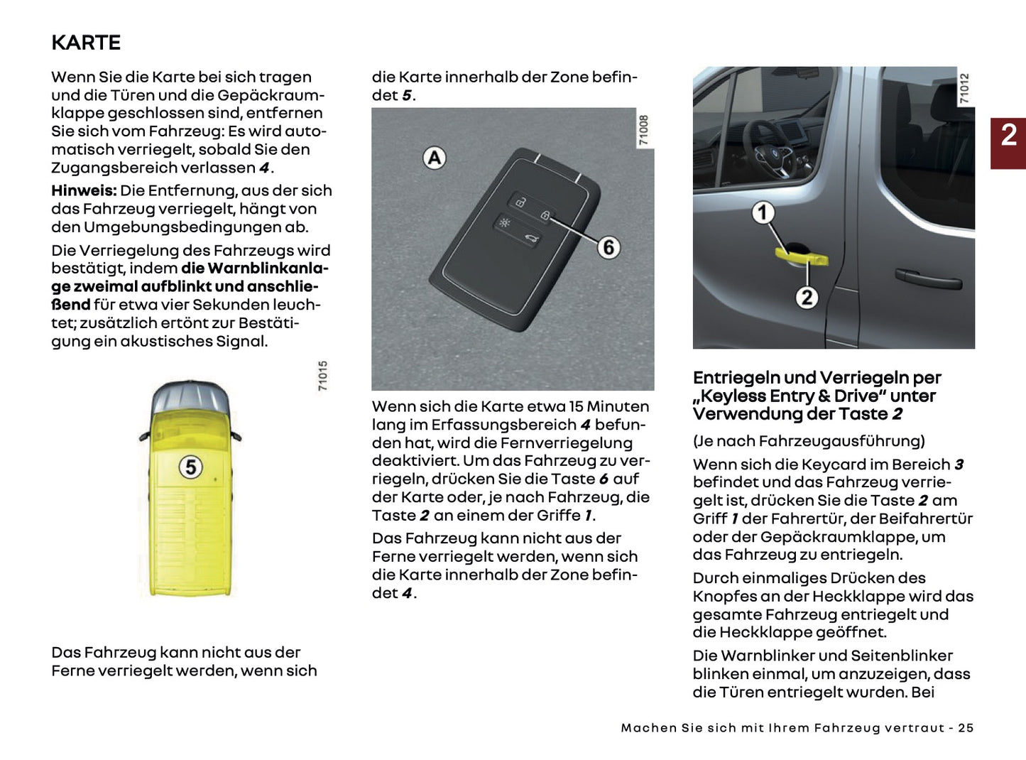 2024-2025 Renault Trafic Owner's Manual | German
