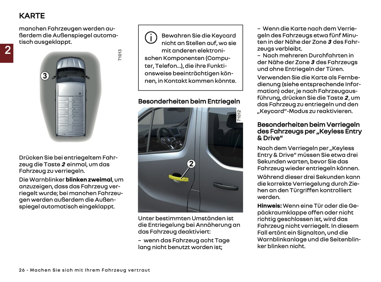 2024-2025 Renault Trafic Owner's Manual | German