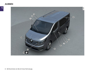 2024-2025 Renault Trafic Owner's Manual | German