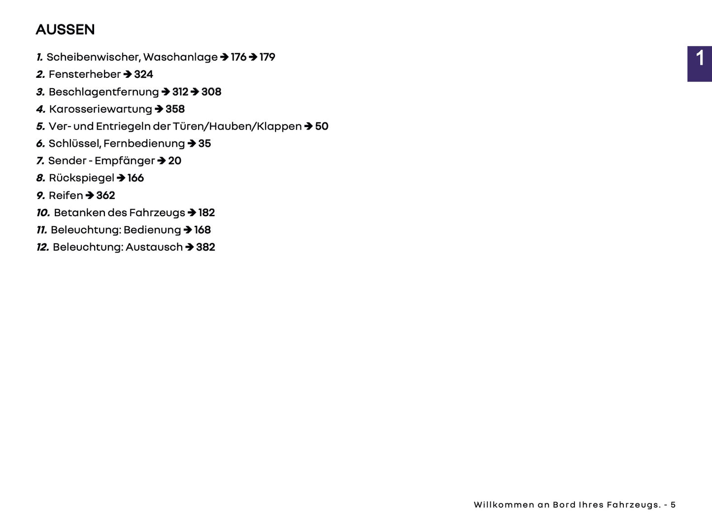 2024-2025 Renault Trafic Owner's Manual | German