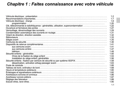 2023-2024 Renault Twingo E-Tech Owner's Manual | French