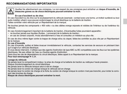 2023-2024 Renault Twingo E-Tech Owner's Manual | French