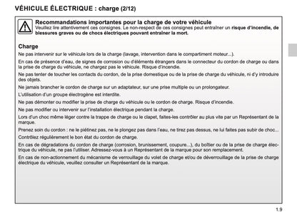 2023-2024 Renault Twingo E-Tech Owner's Manual | French