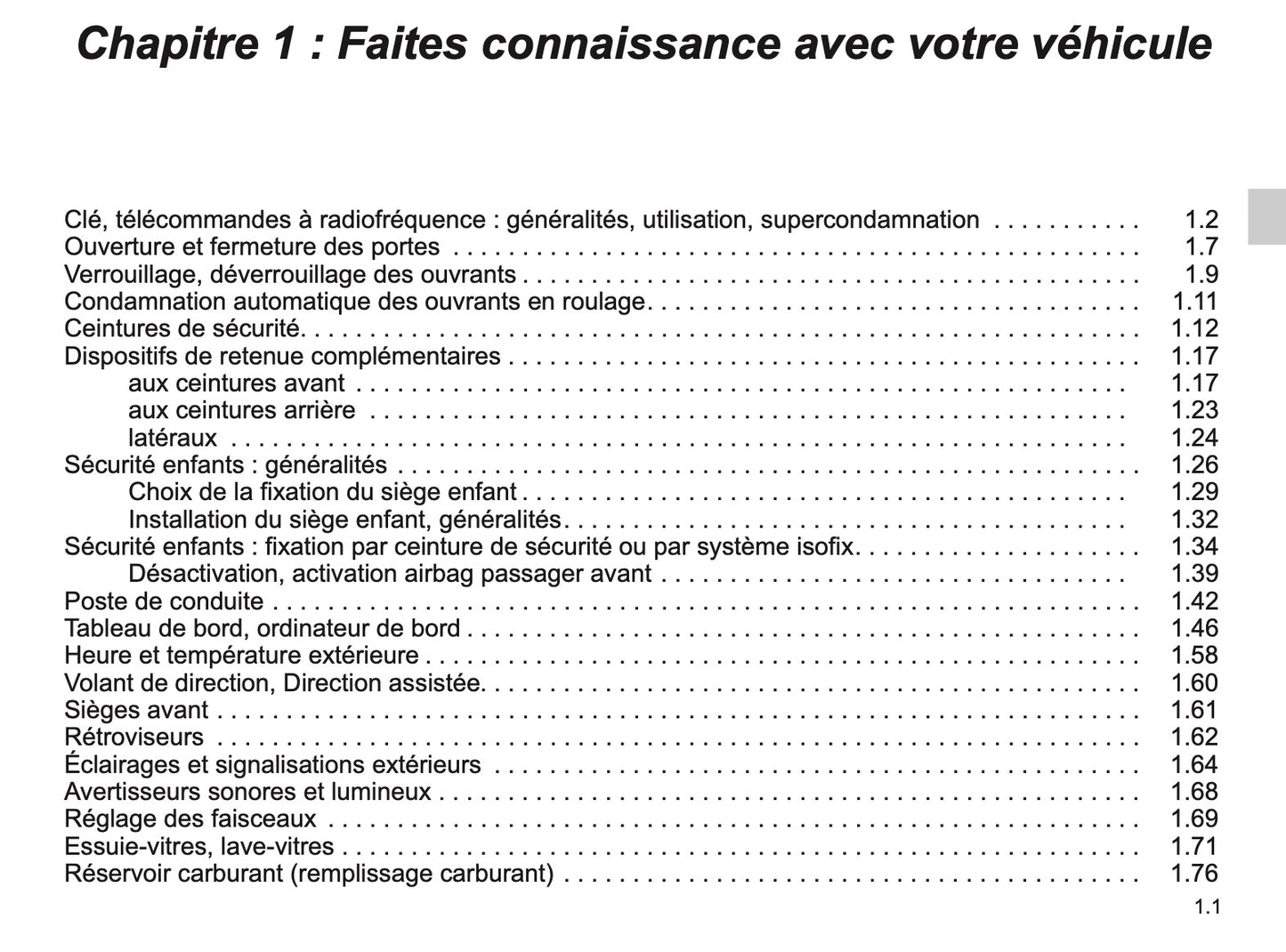 2023-2024 Renault Twingo Owner's Manual | French