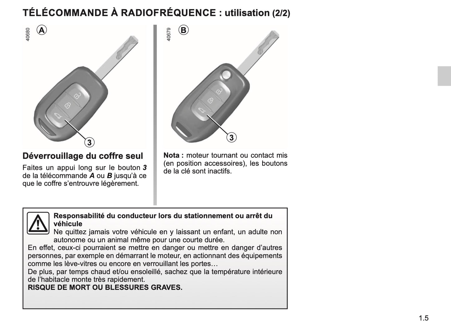 2023-2024 Renault Twingo Owner's Manual | French