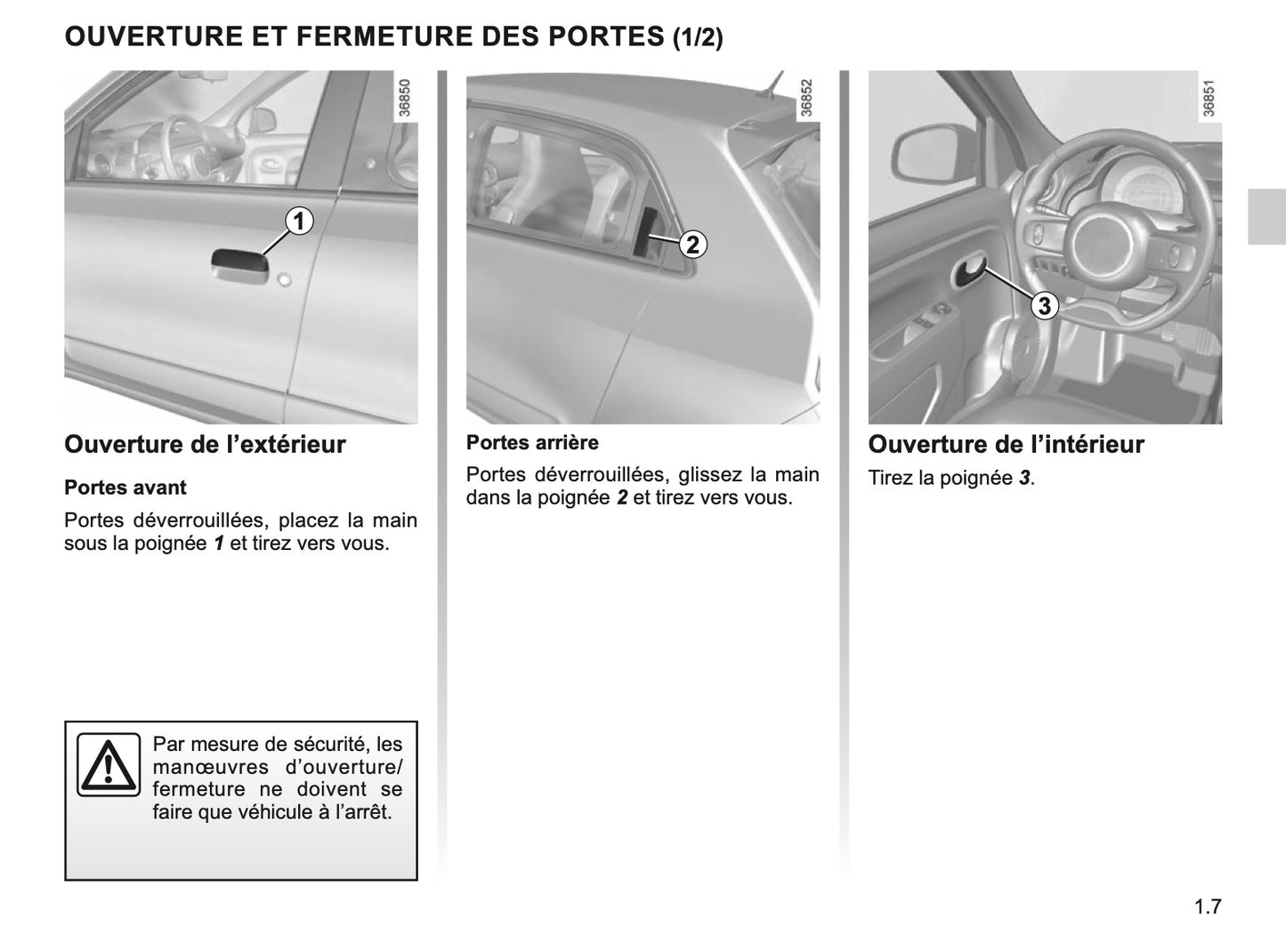 2023-2024 Renault Twingo Owner's Manual | French