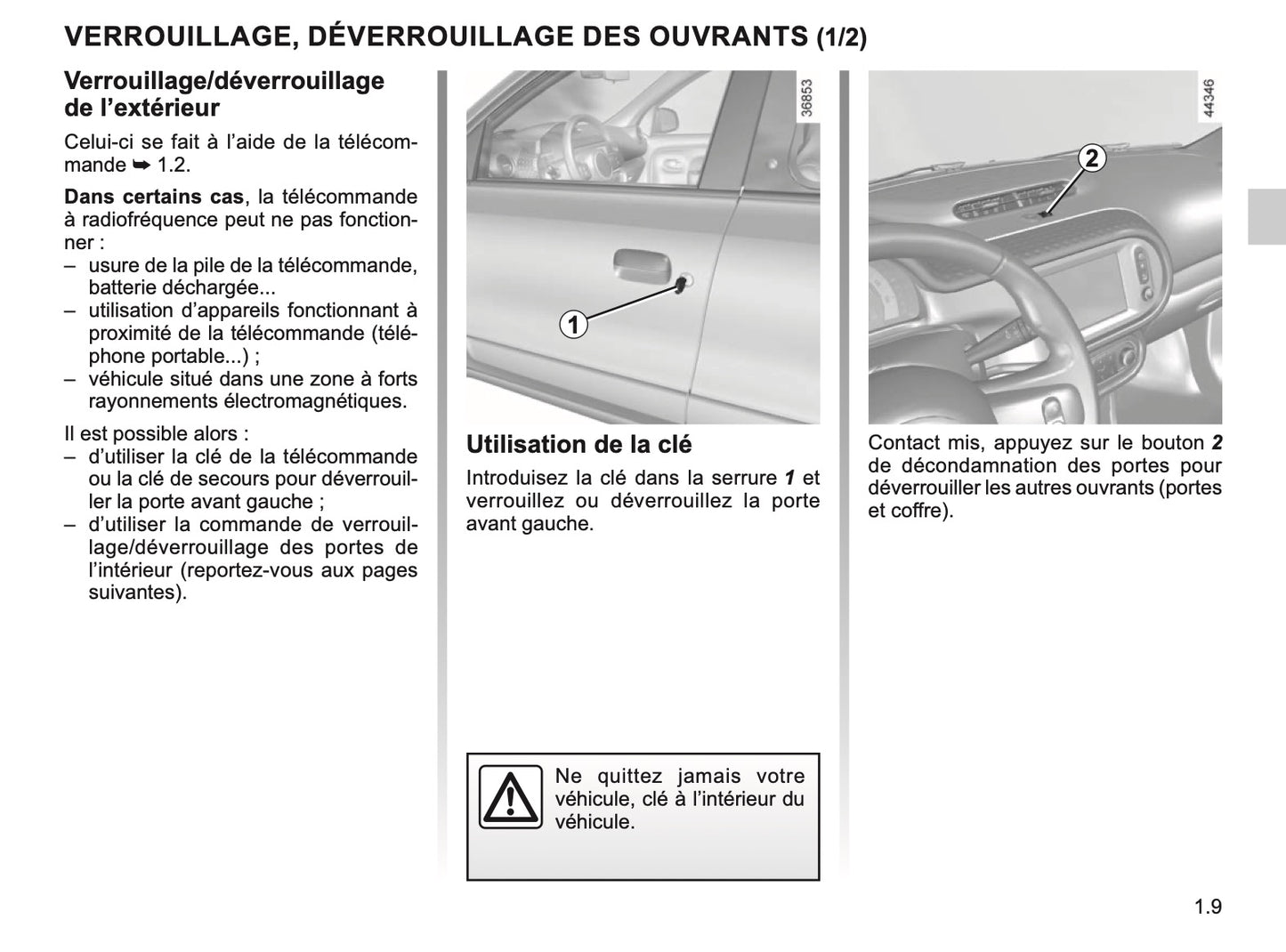 2023-2024 Renault Twingo Owner's Manual | French